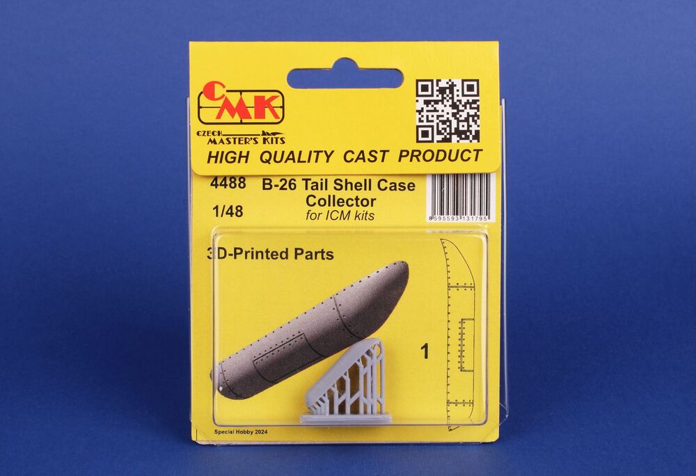 B-26 Tail Shell Case Collector  / for ICM kit