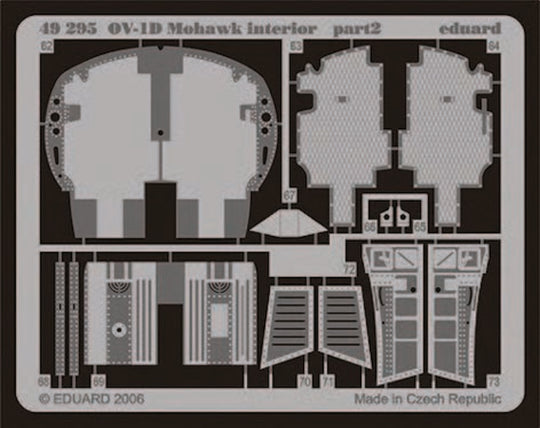 OV-1D Mohawk interior für Roden Bausatz