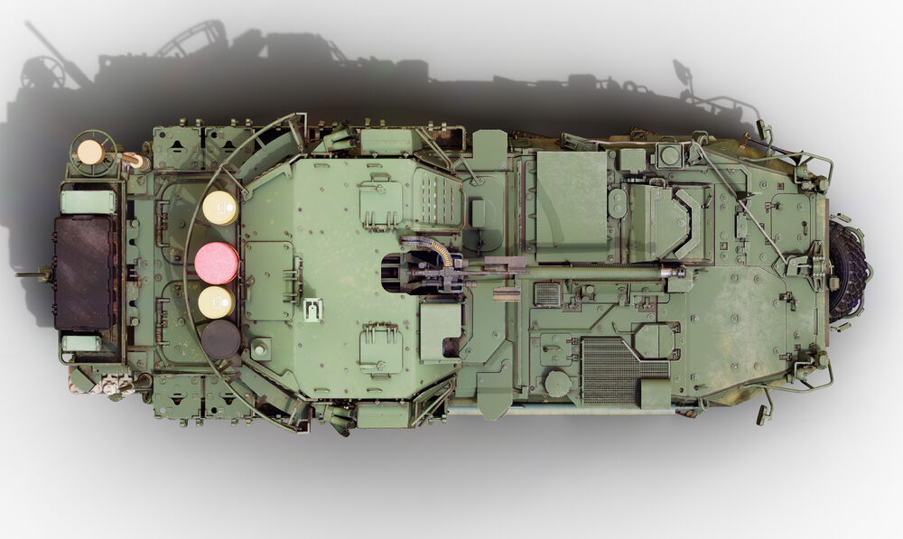 Stryker M1296 ICV-Dragoon with ESA MWO Upgrade