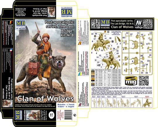 Post-apocalyptic series. The Last Bridge. Kit No. 8. Clan of Wolves