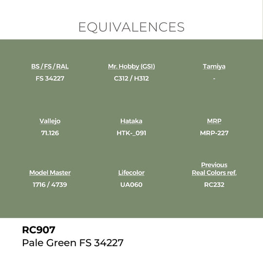 Real Colors: Pale Green FS 34227 17 ml.