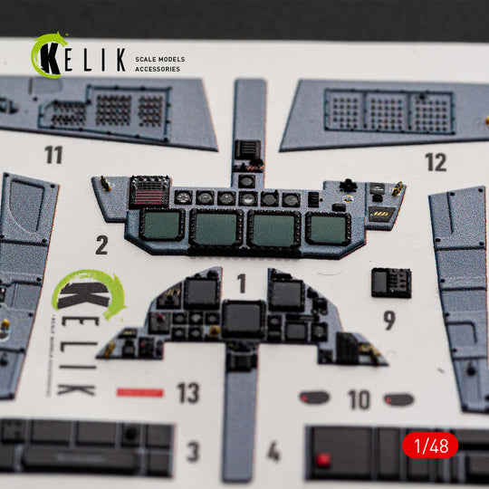 F-15E (Early) - interior 3D decals for Hasegawa