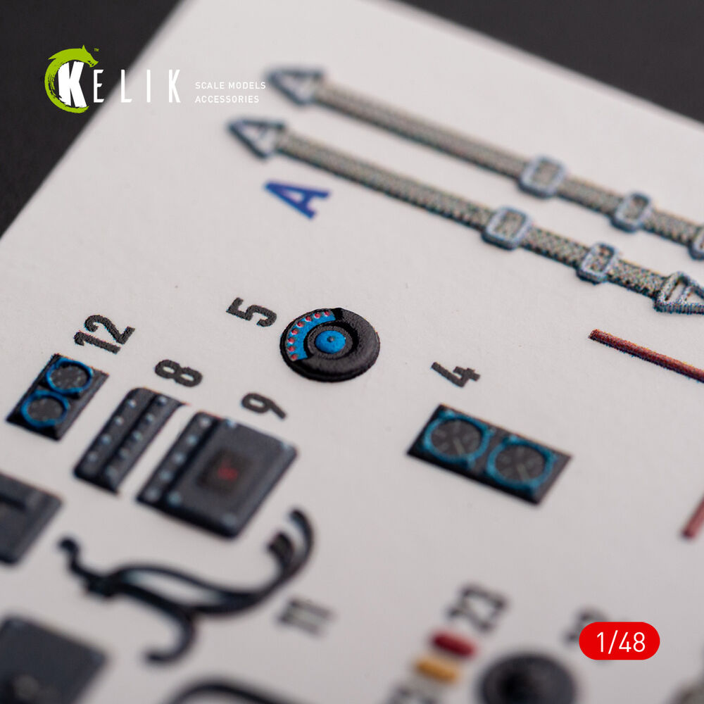 Ju-87G-1 Kanonenvogel - interior 3D decals for Italeri kit