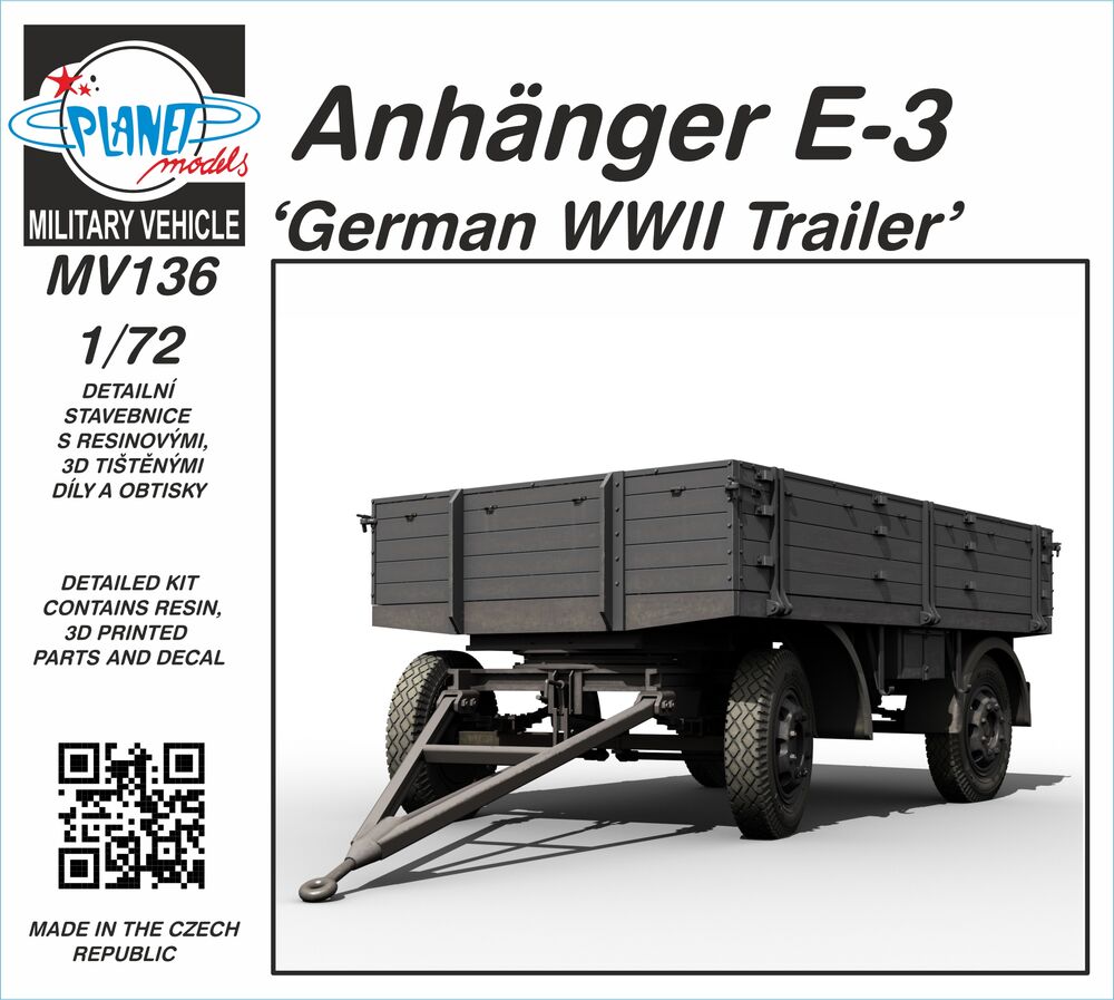 Anhänger E-3 ‘German WWII Trailer’