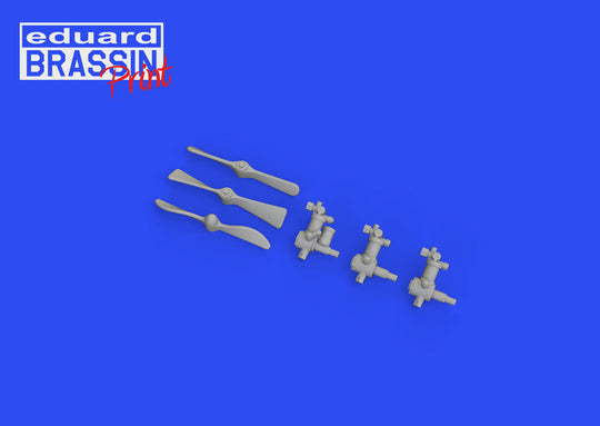 Sopwith Camel Rotherham air pumps 1/48 for EDUARD