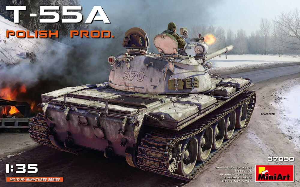 T-55A POLISH PRODUCTION