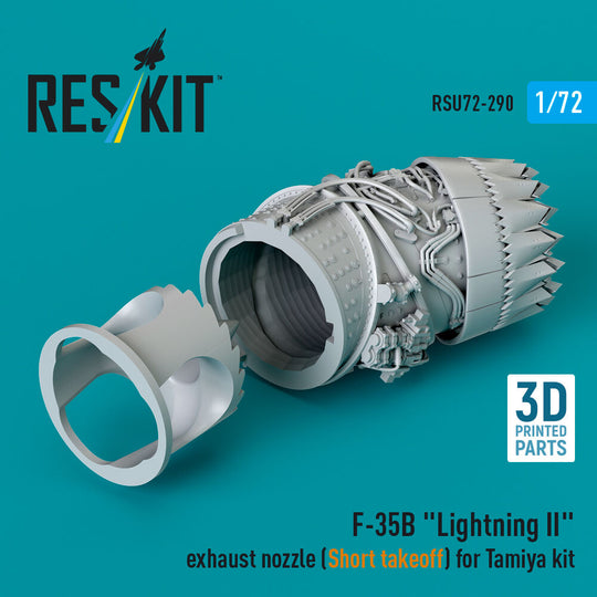 F-35B Lightning II exhaust nozzle (Short takeoff) for Tamiya kit (3D printed)