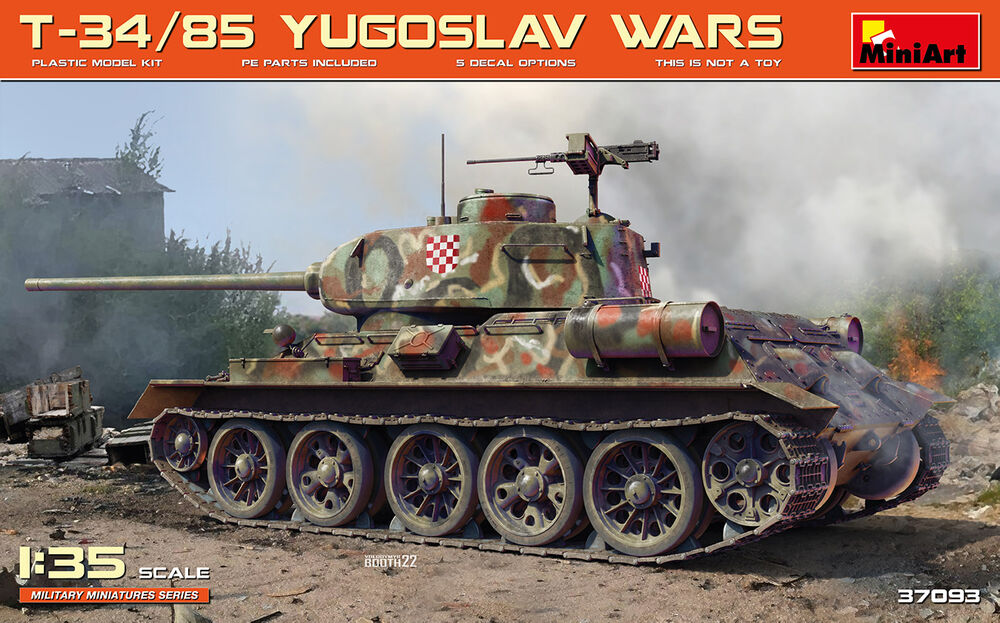 T-34/85 Yugoslav Wars