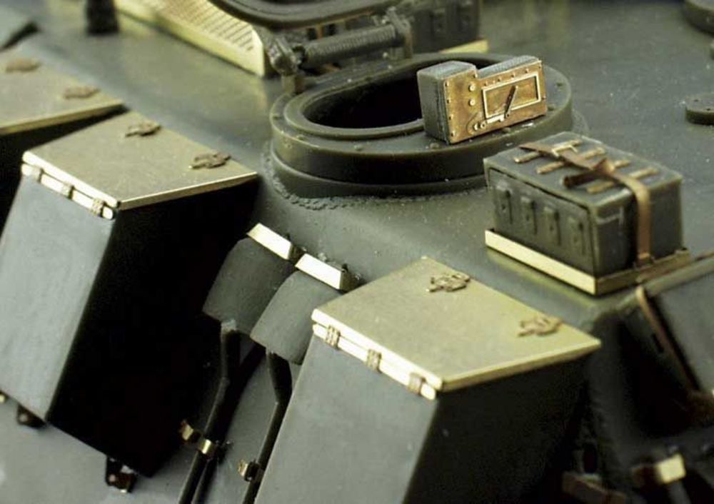 Britische 155 mm AS-90 Selbstfahrlafette Fotoätzsatz