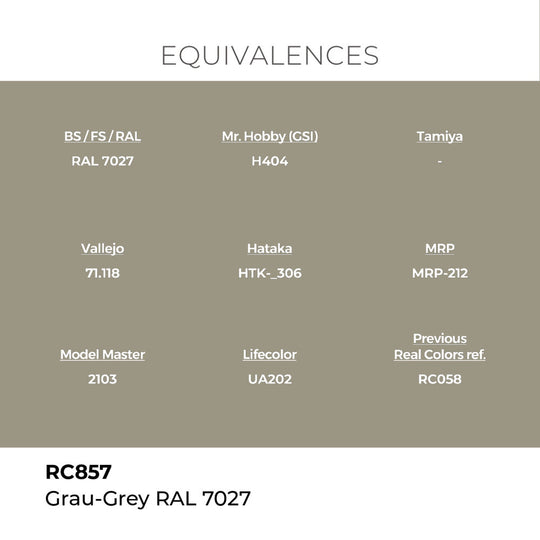 Real Colors: Grau-Grey RAL 7027 17 ml.
