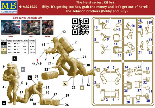 The Heist series,Kit#2. The Johnson brothers (Bobby and Billy)