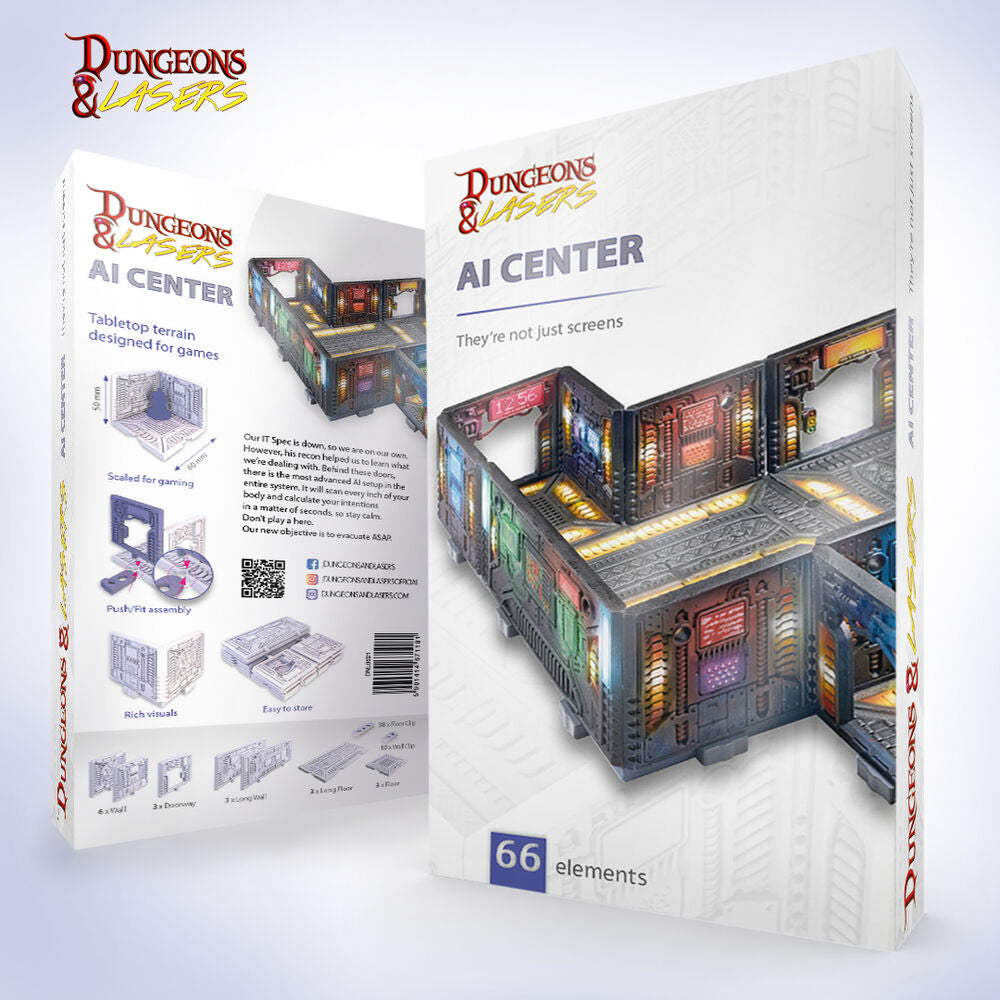 Dungeons & Lasers Expansion Set: AI CENTER