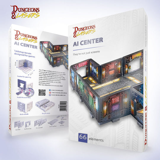 Dungeons & Lasers Expansion Set: AI CENTER