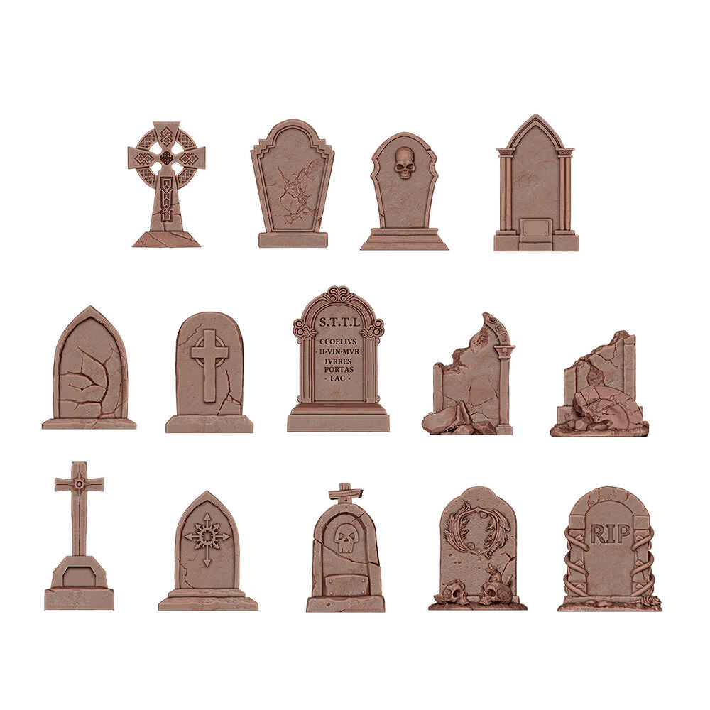 TUMBSTONES - BASING BITS 14 pieces
