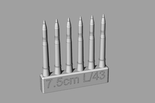 7,5cm L/43 ammo for Pz.IV ausf.G/H/J