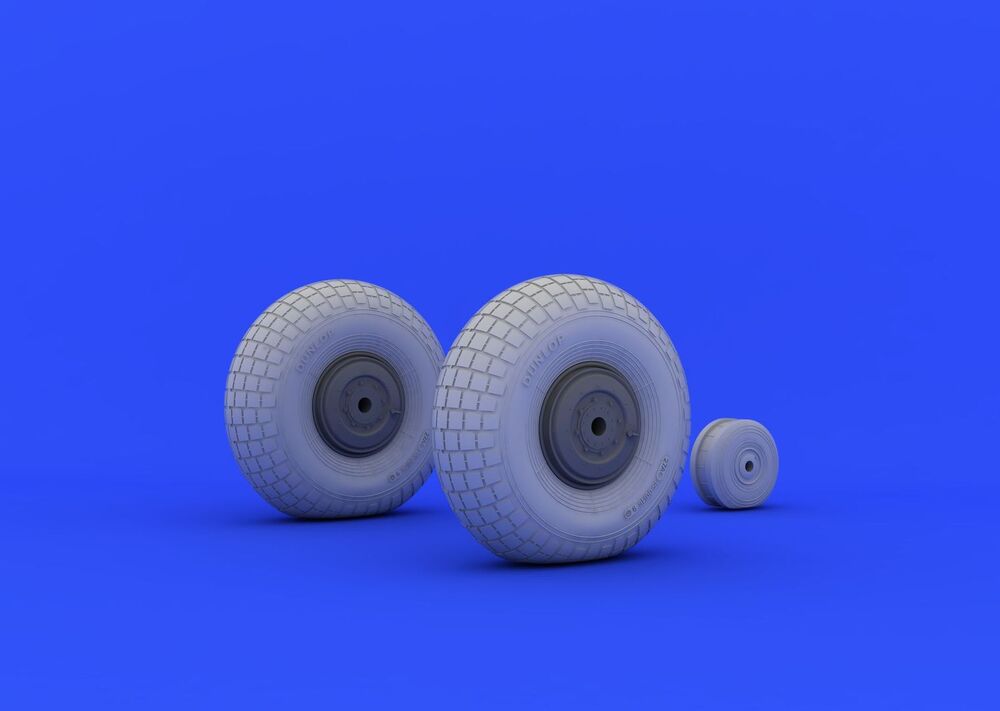 Mosquito Mk.VI wheels for Tamiya