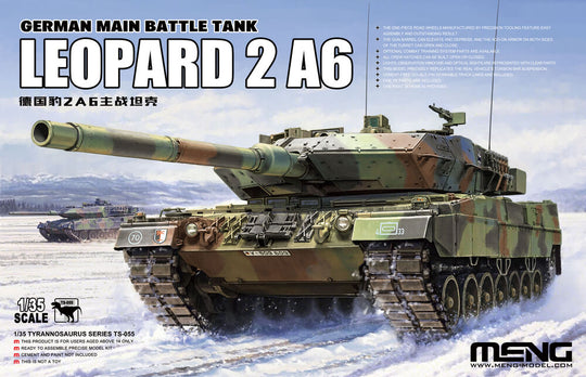German Main Battle Tank Leopard 2A6