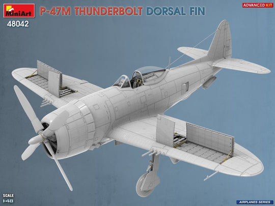 P-47M Thunderbolt. Dorsal Fin. Advanced Kit