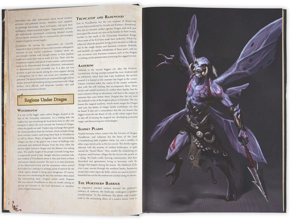 Dungeons & Lasers THE WORLD OF DEUSLAIR: RPG CAMPAIGN (hardcover)