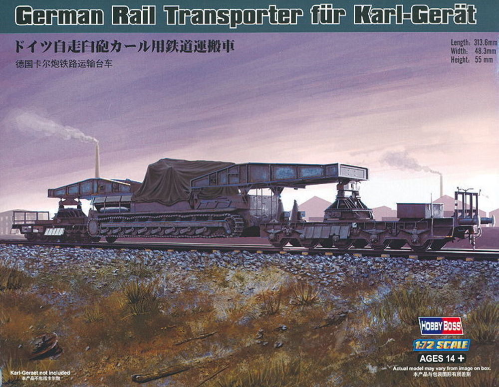 German Rail Transporter für Karl-Gerät