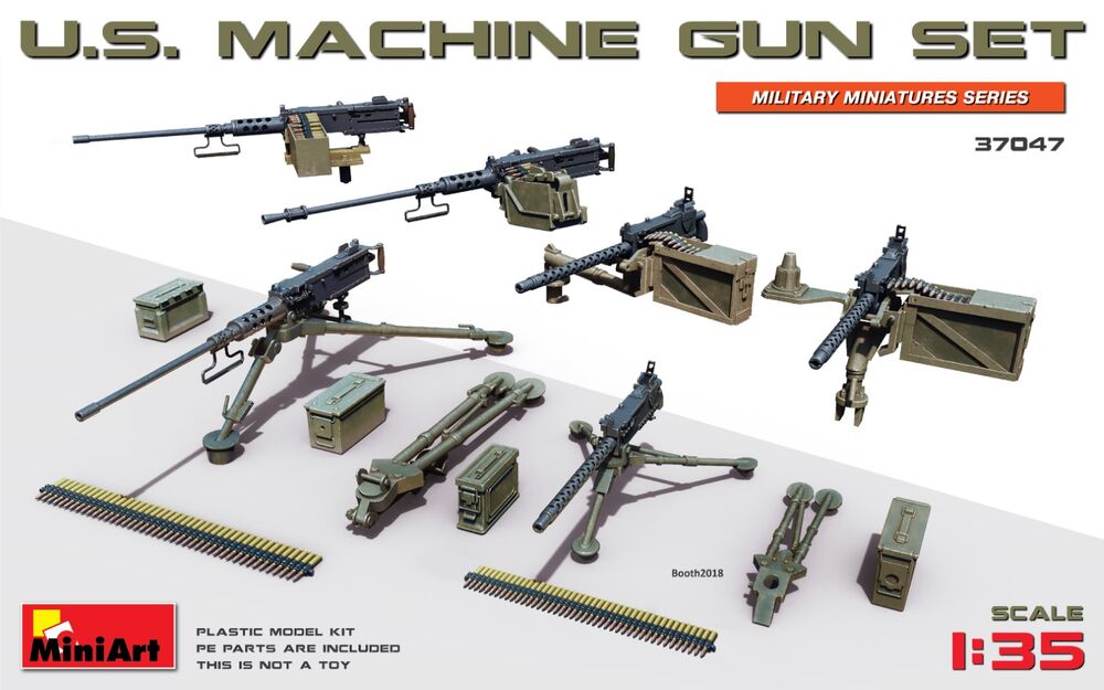 U.S. Machine Gun Set