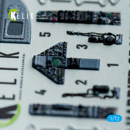 Harrier Gr1/Gr3 (Early) - interior 3D decals for Italeri kit