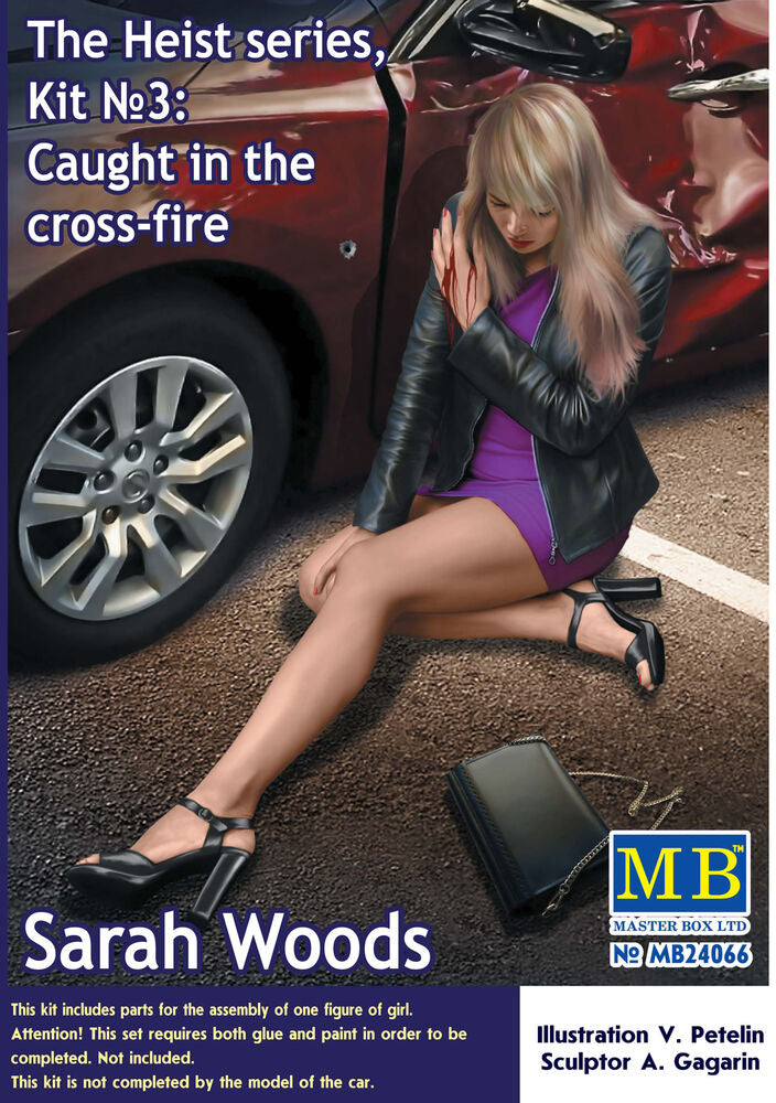 The Heist series,Kit#3Caught in the cross-fire. Sarah Woods
