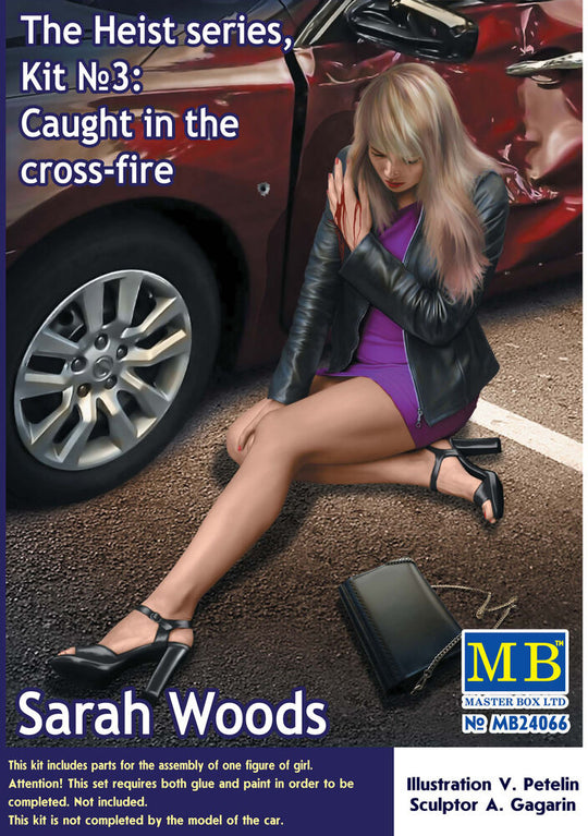 The Heist series,Kit#3Caught in the cross-fire. Sarah Woods