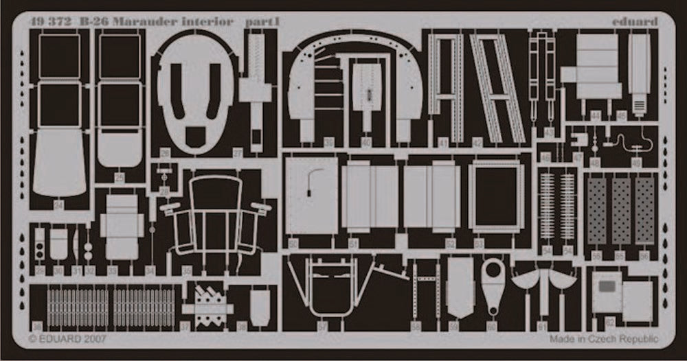 B-26 Marauder interior für Revell/Monogram Bausatz