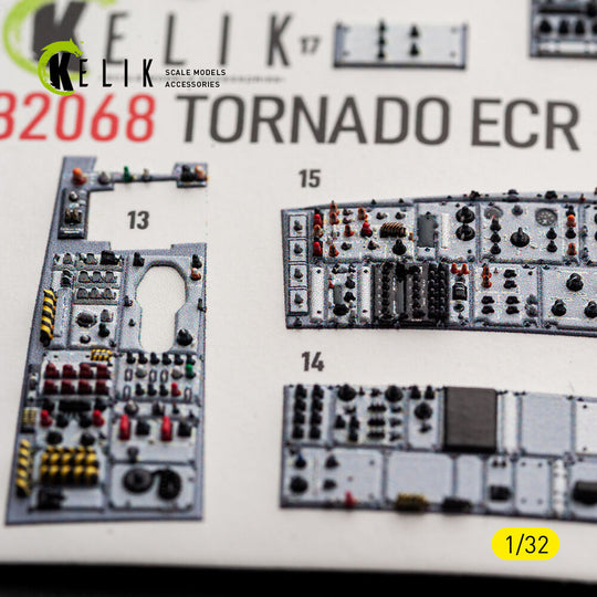 TORNADO ECR - interior 3D decals for Revell