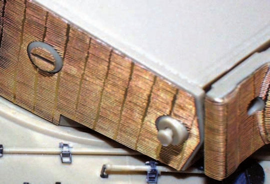 Zimmerit Tiger I Late für Tamiya Bausatz