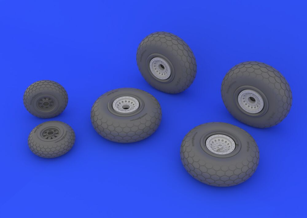 B-29 wheels for Revell