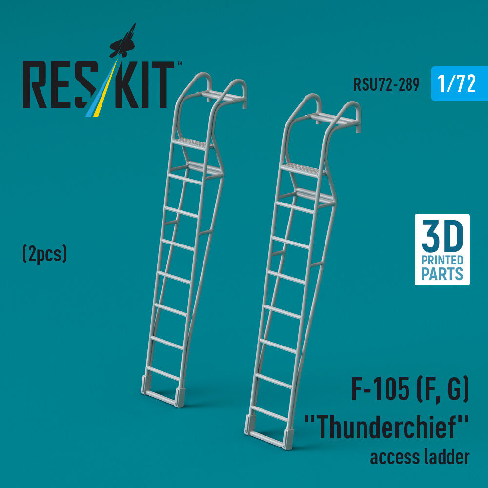 F-105 (F, G) Thunderchief access ladders (2 pcs) (3D Printed)