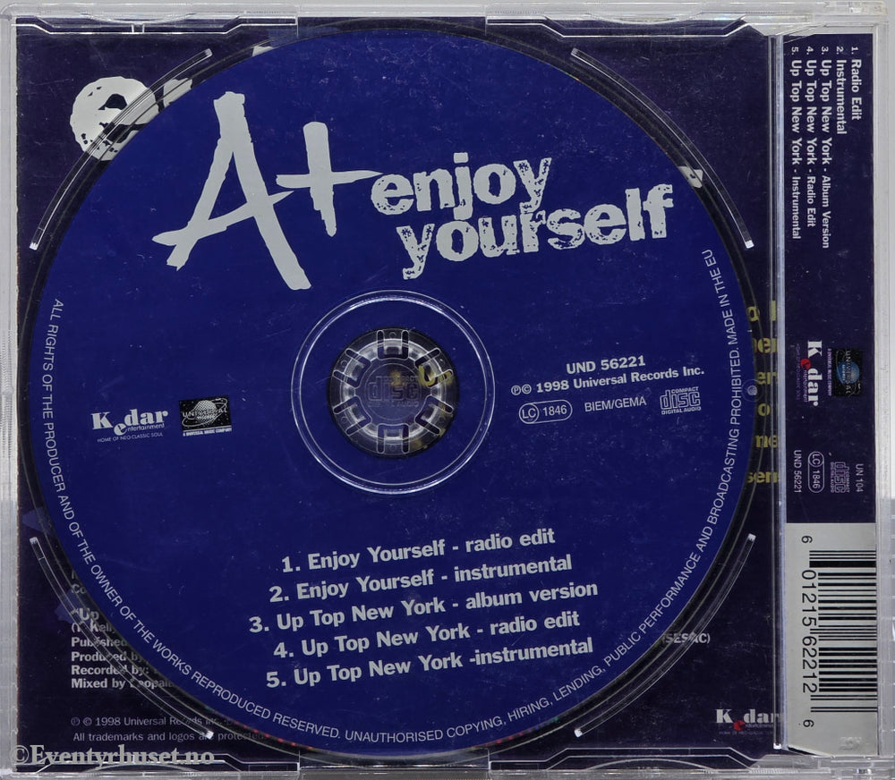 A+ (1999) "Enjoy Yourself". CD-singel.