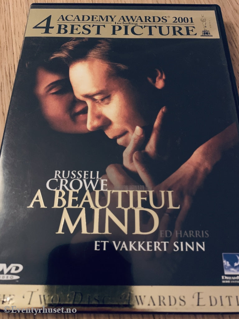 A Beautiful Mind. 2002. Dvd. Dvd