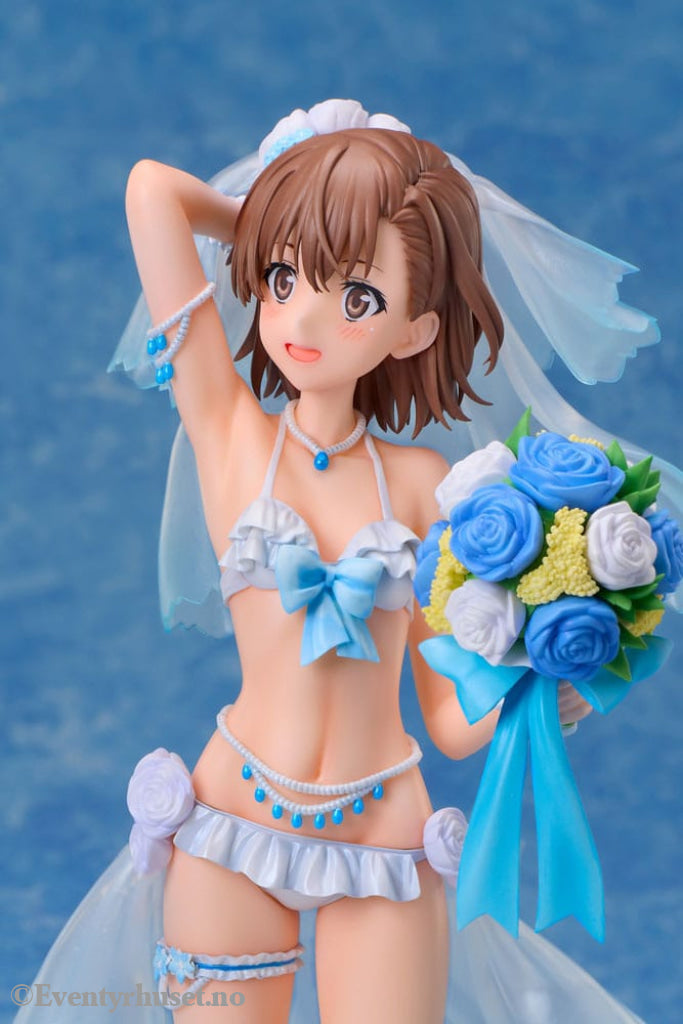 A Certain Scientific Railgun T PVC Statue 1/7 Mikoto Misaka Wedding Swimsuit Ver. 25 cm Manga & Anime
