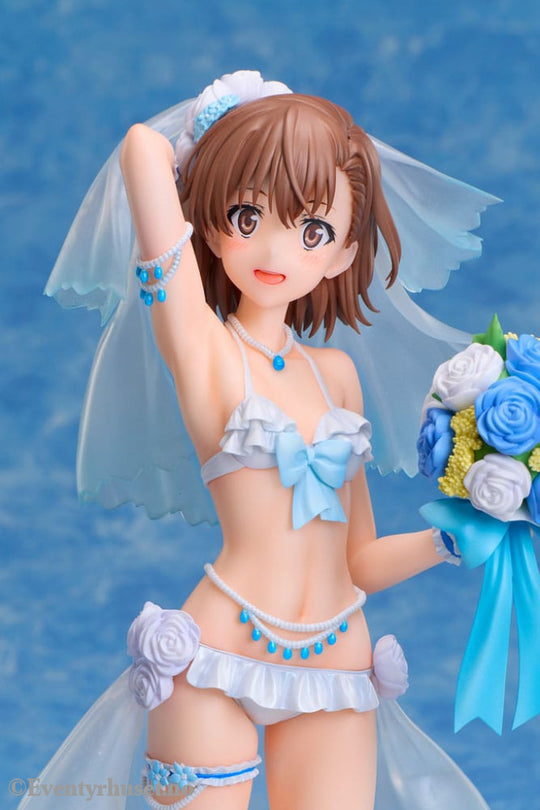 A Certain Scientific Railgun T PVC Statue 1/7 Mikoto Misaka Wedding Swimsuit Ver. 25 cm Manga & Anime