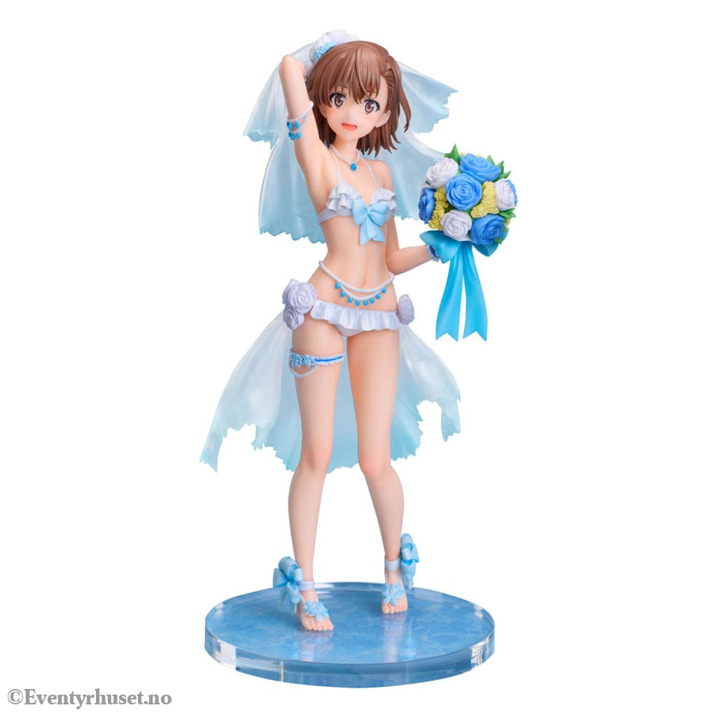 A Certain Scientific Railgun T PVC Statue 1/7 Mikoto Misaka Wedding Swimsuit Ver. 25 cm Manga & Anime