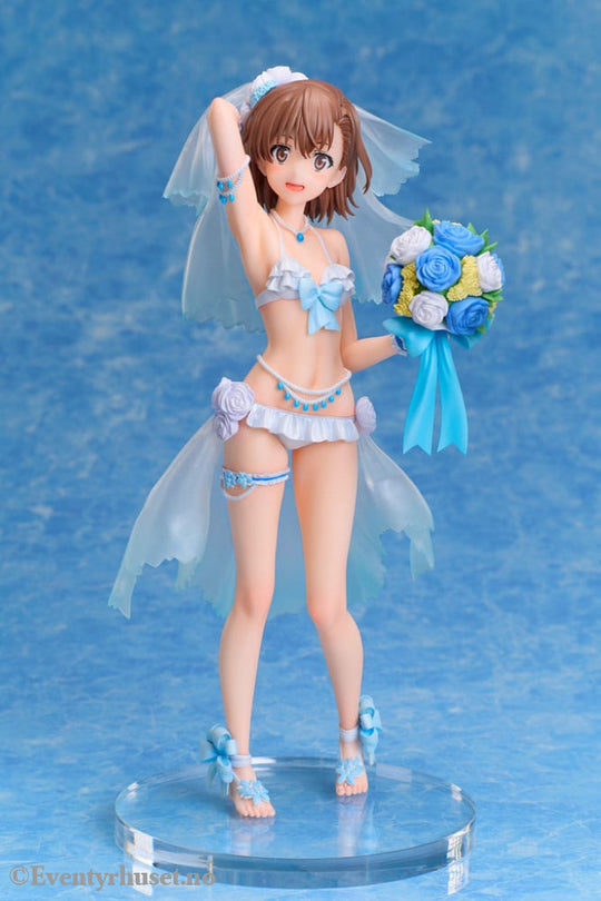 A Certain Scientific Railgun T PVC Statue 1/7 Mikoto Misaka Wedding Swimsuit Ver. 25 cm Manga & Anime