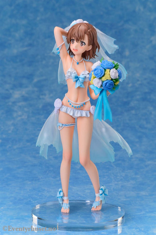 A Certain Scientific Railgun T PVC Statue 1/7 Mikoto Misaka Wedding Swimsuit Ver. 25 cm Manga & Anime