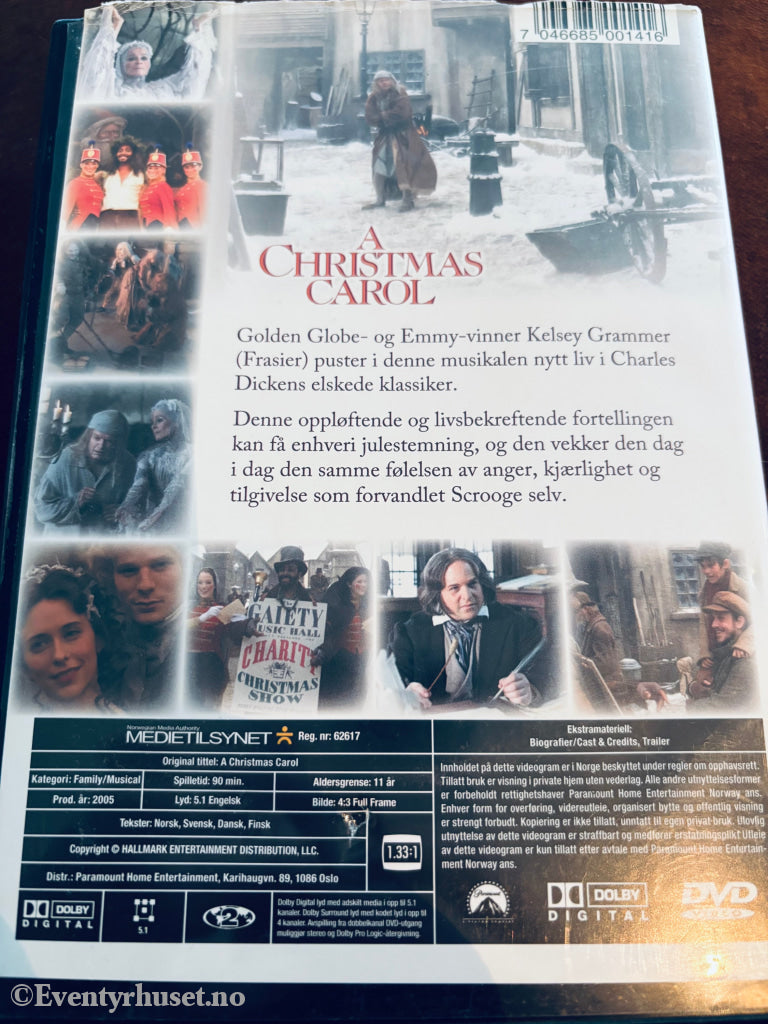 A Christmas Carol. DVD.