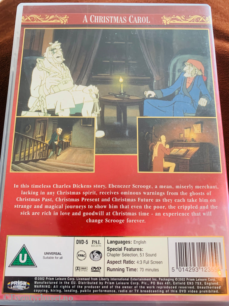 A Christmas Carol. DVD.
