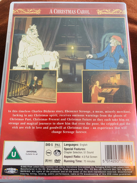 A Christmas Carol. DVD.
