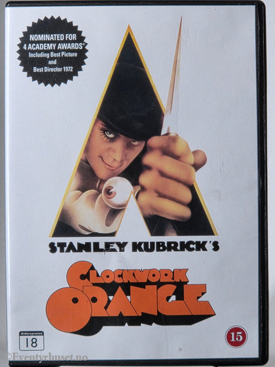 A Clockwork Orange (1971). DVD.