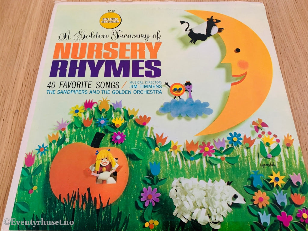 A Golden Treasury Of Nursery Rhymes. 1962. Lp. Lp Plate