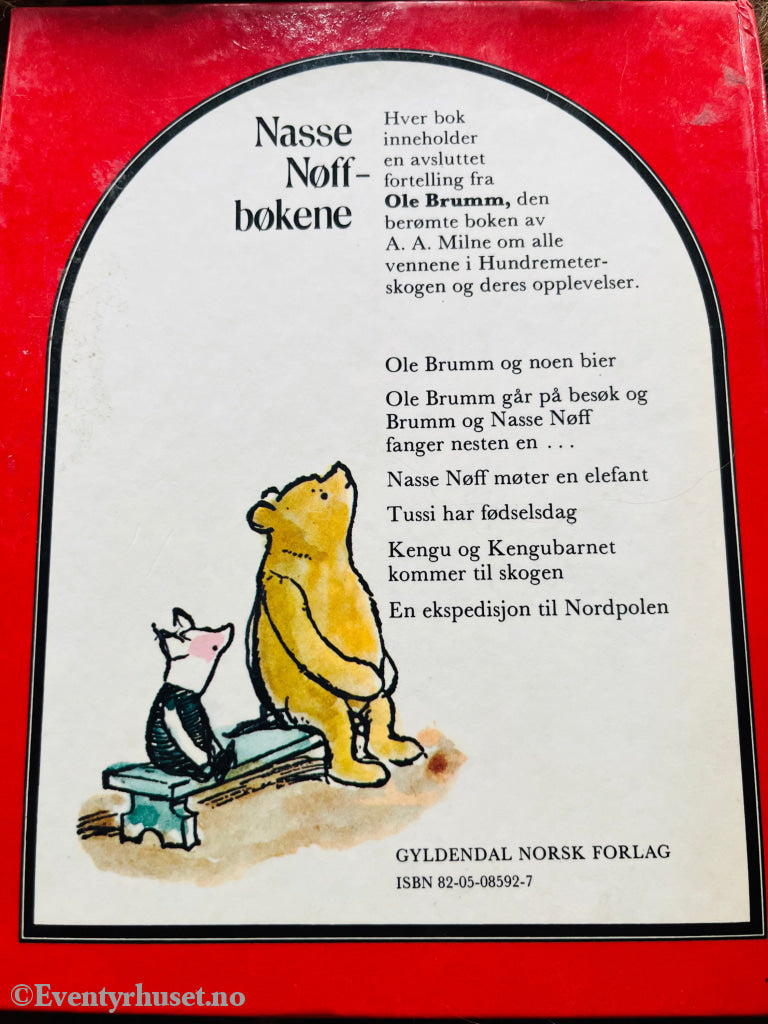 A. Milne. 1926/76. Nasse Nøff Møter En Elefant (Ole Brumm). Oversatt Av Thorbjørn Egner. Fortelling