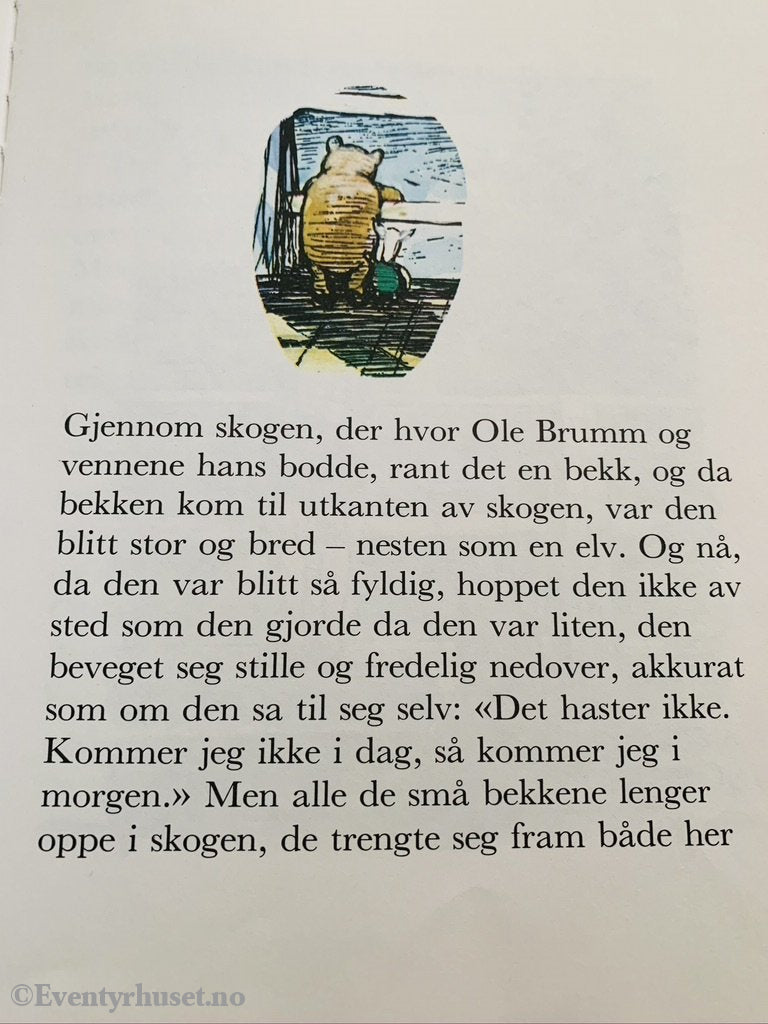 A. Milne. 1928/79. Ole Brumm Finner På En Ny Lek. Oversatt Av Thorbjørn Egner. Fortelling