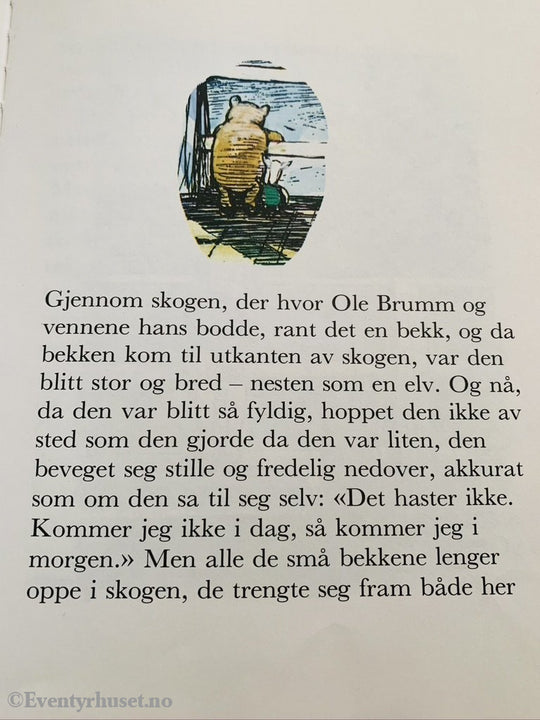 A. Milne. 1928/79. Ole Brumm Finner På En Ny Lek. Oversatt Av Thorbjørn Egner. Fortelling