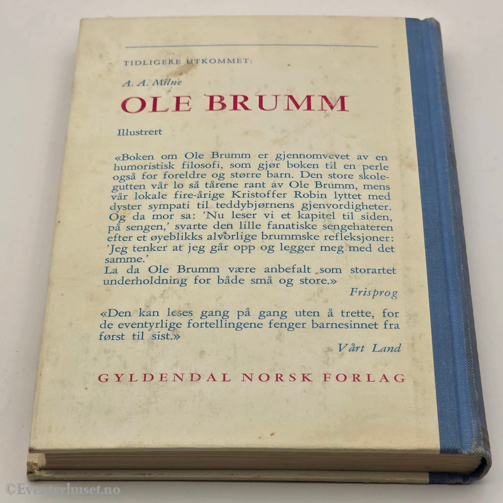 A. A. Milne, 1970-talls utg. Ole Brumm og vennene hans. Bok.