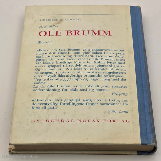 A. A. Milne, 1970-talls utg. Ole Brumm og vennene hans. Bok.